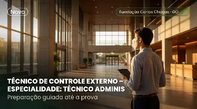 Capa: TÉCNICO DE CONTROLE EXTERNO – ESPECIALIDADE: TÉCNICO ADMINISTRATIVO