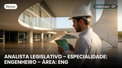Capa: ANALISTA LEGISLATIVO – ESPECIALIDADE: ENGENHEIRO – ÁREA: ENGENHARIA ELÉTRICA