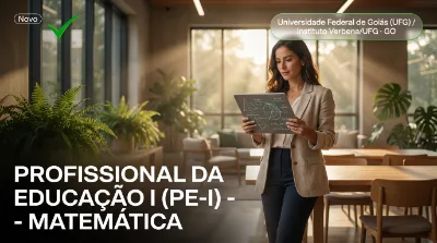 Capa: PROFISSIONAL DA EDUCAÇÃO I (PE-I) - MATEMÁTICA