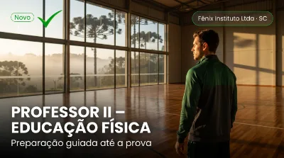 Capa: PROFESSOR II – EDUCAÇÃO FÍSICA