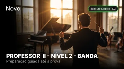 Capa: PROFESSOR II - NÍVEL 2 - BANDA