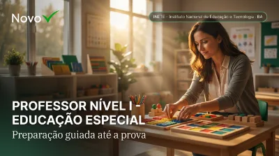 Capa: PROFESSOR NÍVEL I - EDUCAÇÃO ESPECIAL