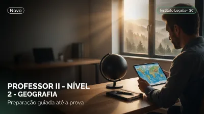 Capa: PROFESSOR II - NÍVEL 2 - GEOGRAFIA