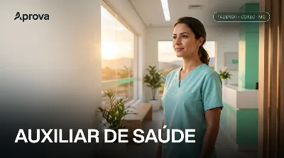 Capa: AUXILIAR DE SAÚDE