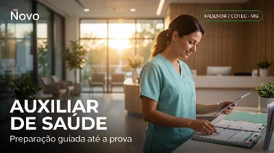 Capa: AUXILIAR DE SAÚDE
