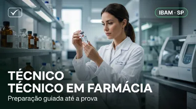 Capa: Técnico em Farmácia