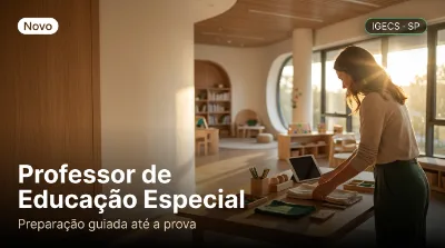 Capa: Professor de Educação Especial