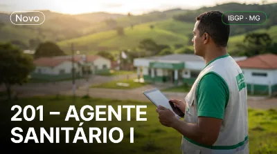 Capa: 201 – AGENTE SANITÁRIO I