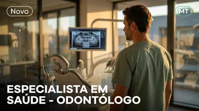 Capa: ESPECIALISTA EM SAÚDE - ODONTÓLOGO