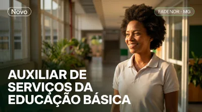 Capa: AUXILIAR DE SERVIÇOS DA EDUCAÇÃO BÁSICA