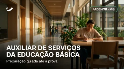 Capa: AUXILIAR DE SERVIÇOS DA EDUCAÇÃO BÁSICA
