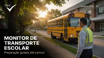 Capa: MONITOR DE TRANSPORTE ESCOLAR