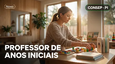 Capa: PROFESSOR DE ANOS INICIAIS