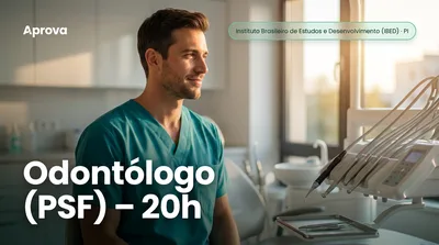 Capa: Odontólogo (PSF) – 20h