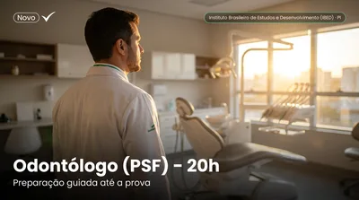 Capa: Odontólogo (PSF) – 20h