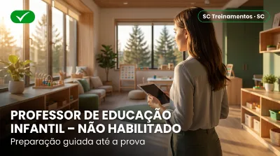 Capa: PROFESSOR DE EDUCAÇÃO INFANTIL – NÃO HABILITADO