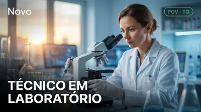 Capa: TÉCNICO EM LABORATÓRIO