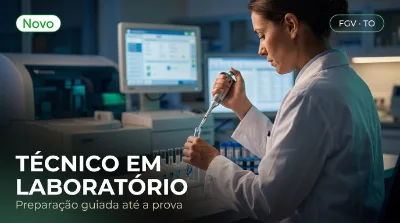 Capa: TÉCNICO EM LABORATÓRIO