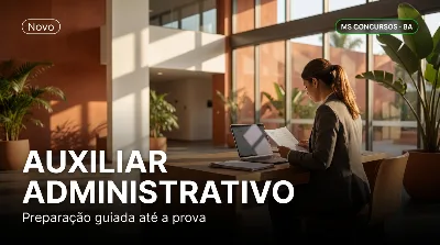 Capa: AUXILIAR ADMINISTRATIVO