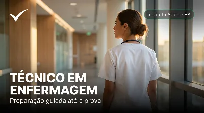 Capa: TÉCNICO EM ENFERMAGEM