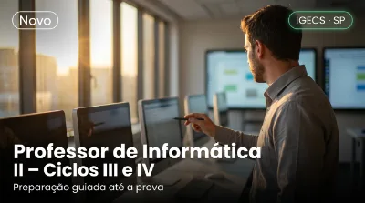 Capa: Professor de Informática II – Ciclos III e IV