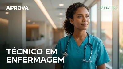 Capa: TÉCNICO EM ENFERMAGEM