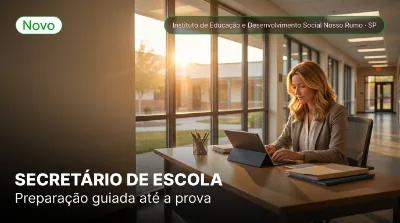 Capa: SECRETÁRIO DE ESCOLA