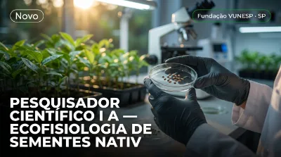 Capa: PESQUISADOR CIENTÍFICO I A — ECOFISIOLOGIA DE SEMENTES NATIVAS BRASILEIRAS