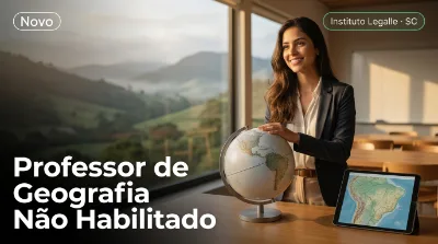 Capa: Professor de Geografia Não Habilitado