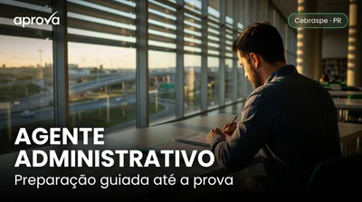 Capa: AGENTE ADMINISTRATIVO