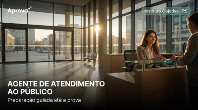 Capa: AGENTE DE ATENDIMENTO AO PÚBLICO