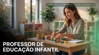 Capa: PROFESSOR DE EDUCAÇÃO INFANTIL