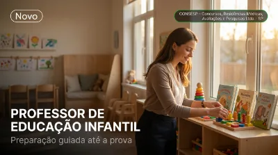 Capa: PROFESSOR DE EDUCAÇÃO INFANTIL