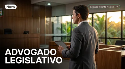 Capa: ADVOGADO LEGISLATIVO