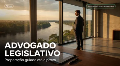 Capa: ADVOGADO LEGISLATIVO