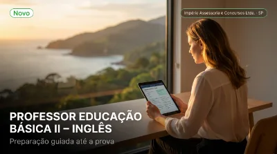 Capa: PROFESSOR EDUCAÇÃO BÁSICA II - INGLÊS