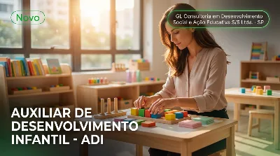 Capa: AUXILIAR DE DESENVOLVIMENTO INFANTIL - ADI