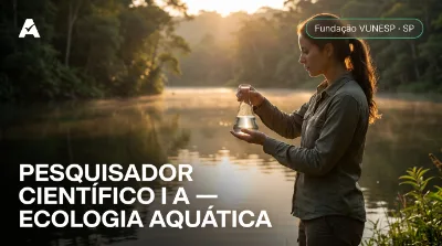 Capa: PESQUISADOR CIENTÍFICO I A — ECOLOGIA AQUÁTICA