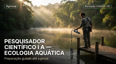 Capa: PESQUISADOR CIENTÍFICO I A — ECOLOGIA AQUÁTICA