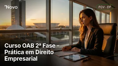 Capa: Curso OAB 2ª Fase - Prática em Direito Empresarial