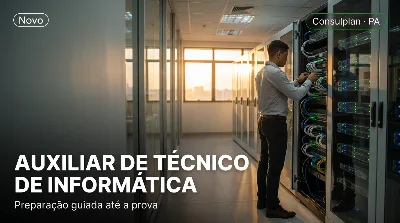Capa: AUXILIAR DE TÉCNICO DE INFORMÁTICA