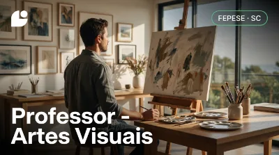 Capa: Professor - Artes Visuais