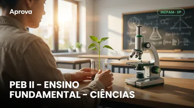 Capa: PEB II – ENSINO FUNDAMENTAL – CIÊNCIAS