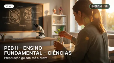 Capa: PEB II – ENSINO FUNDAMENTAL – CIÊNCIAS