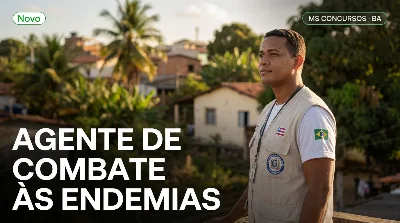 Capa: AGENTE DE COMBATE ÀS ENDEMIAS