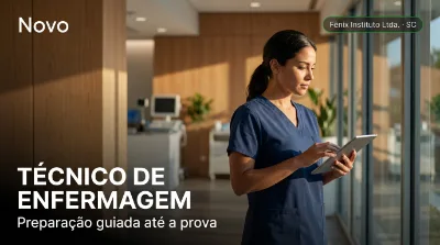 Capa: TÉCNICO DE ENFERMAGEM