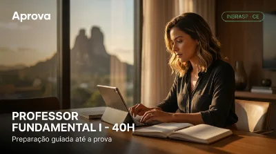 Capa: PROFESSOR FUNDAMENTAL I - 40H