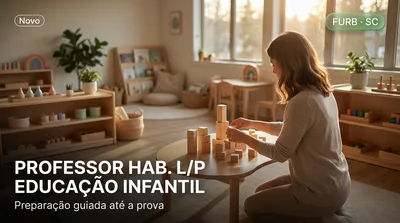Capa: PROFESSOR HAB. L/P EDUCAÇÃO INFANTIL