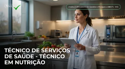 Capa: TÉCNICO DE SERVIÇOS DE SAÚDE - TÉCNICO EM NUTRIÇÃO