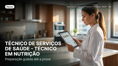 Capa: TÉCNICO DE SERVIÇOS DE SAÚDE - TÉCNICO EM NUTRIÇÃO